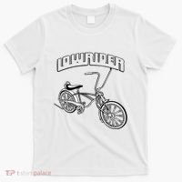 Low Rider Bicycle Chicano Cholo Lowrider Bike T-Shirt thumb 0
