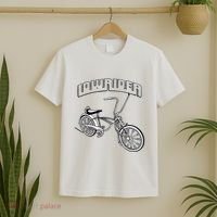 Low Rider Bicycle Chicano Cholo Lowrider Bike T-Shirt thumb 2