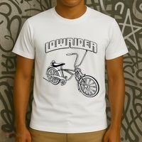 Low Rider Bicycle Chicano Cholo Lowrider Bike T-Shirt thumb 3