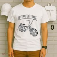 Low Rider Bicycle Chicano Cholo Lowrider Bike T-Shirt thumb 6