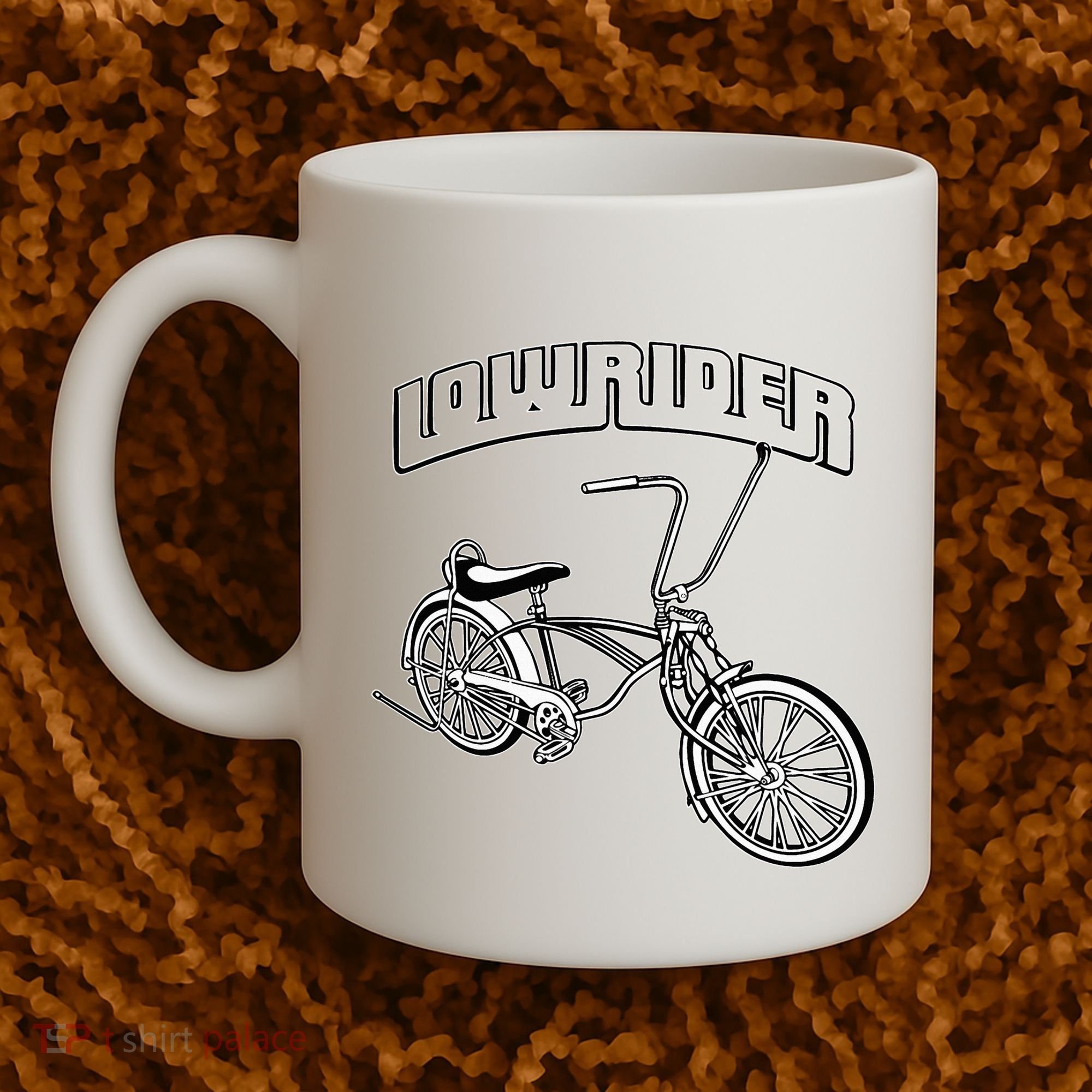 Low Rider Bicycle Chicano Cholo Lowrider Bike Coffee Mug