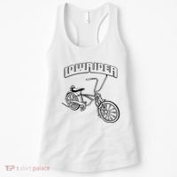 Low Rider Bicycle Chicano Cholo Lowrider Bike Women's Tank Top thumb 0