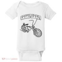 Low Rider Bicycle Chicano Cholo Lowrider Bike Baby Bodysuit thumb 0