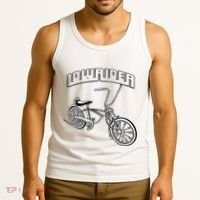Low Rider Bicycle Chicano Cholo Lowrider Bike Tank Top thumb 3