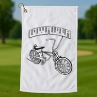Low Rider Bicycle Chicano Cholo Lowrider Bike Golf Towel thumb 1