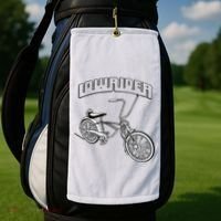 Low Rider Bicycle Chicano Cholo Lowrider Bike Golf Towel thumb 2