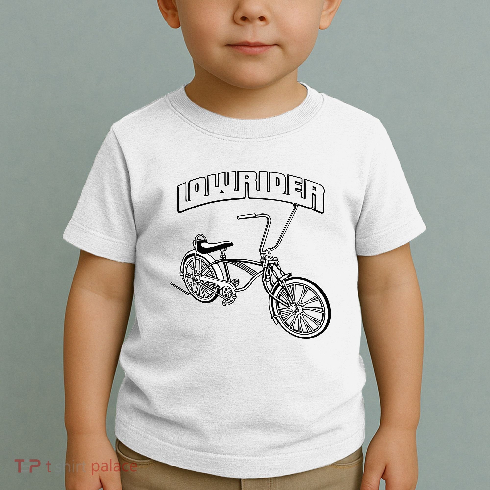 Low Rider Bicycle Chicano Cholo Lowrider Bike Toddler T-Shirt