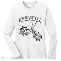 Low Rider Bicycle Chicano Cholo Lowrider Bike Women's Long Sleeve Shirt thumb 0