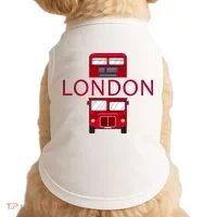 London Red Bus Doggie Tank thumb 0