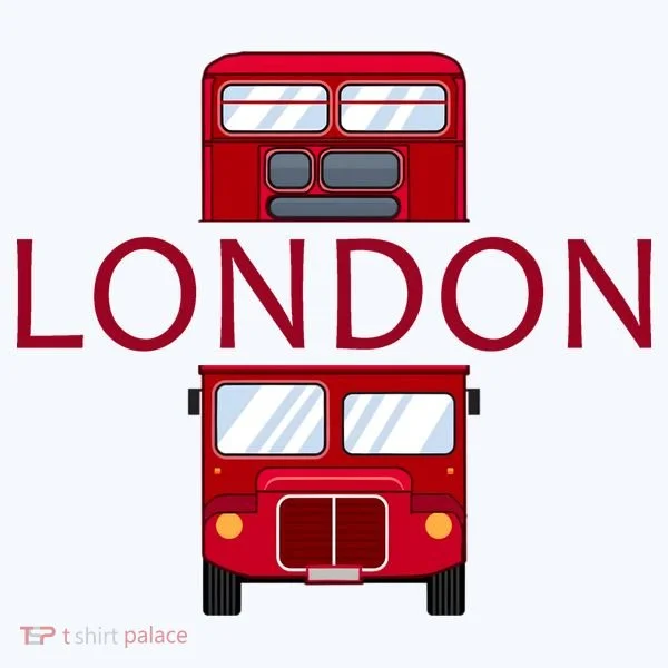 London Red Bus Doggie Tank