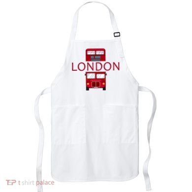 London Red Bus Apron