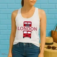 London Red Bus Women's Tank Top thumb 2
