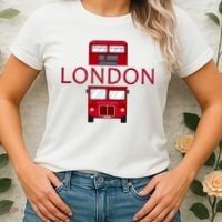 London Red Bus Women's T-Shirt thumb 2