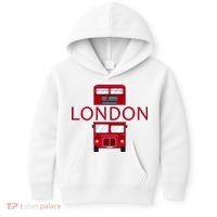 London Red Bus Kids Hoodie thumb 0