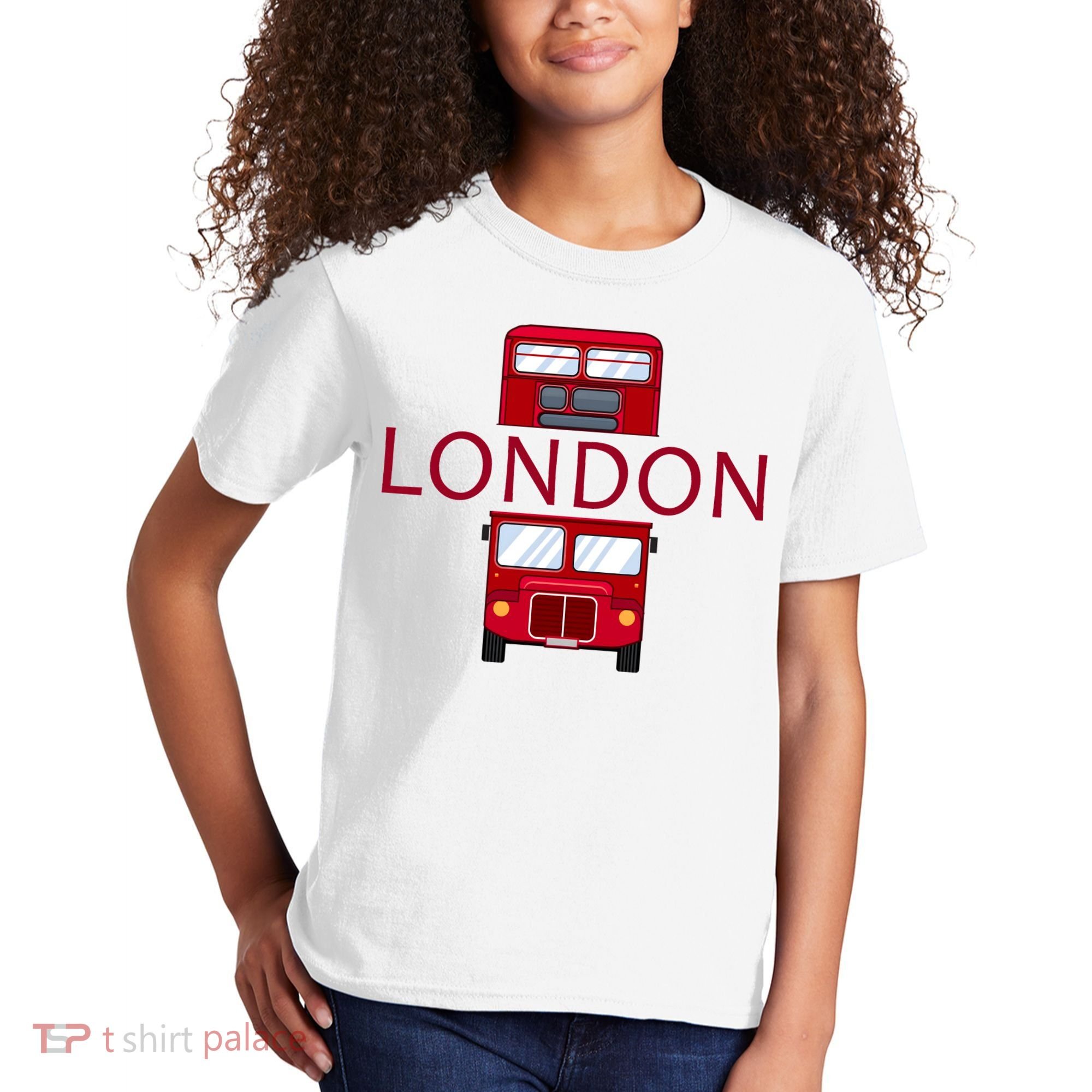 London Red Bus Kids T-Shirt