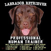 Labrador Retriever Chocolate Lab Professional Human Trainer Cute Dog Coffee Mug thumb 5
