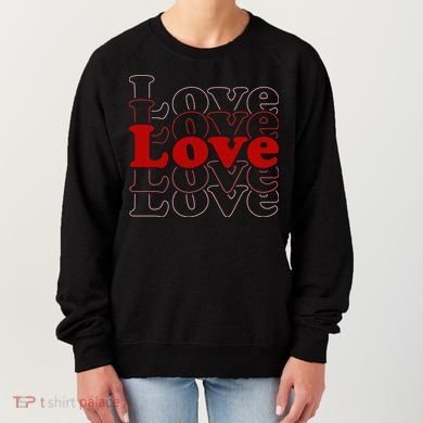 Love Retro Cute Gift Women's Sweatshirt