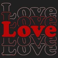 Love Retro Cute Gift Women's Sweatshirt thumb 2