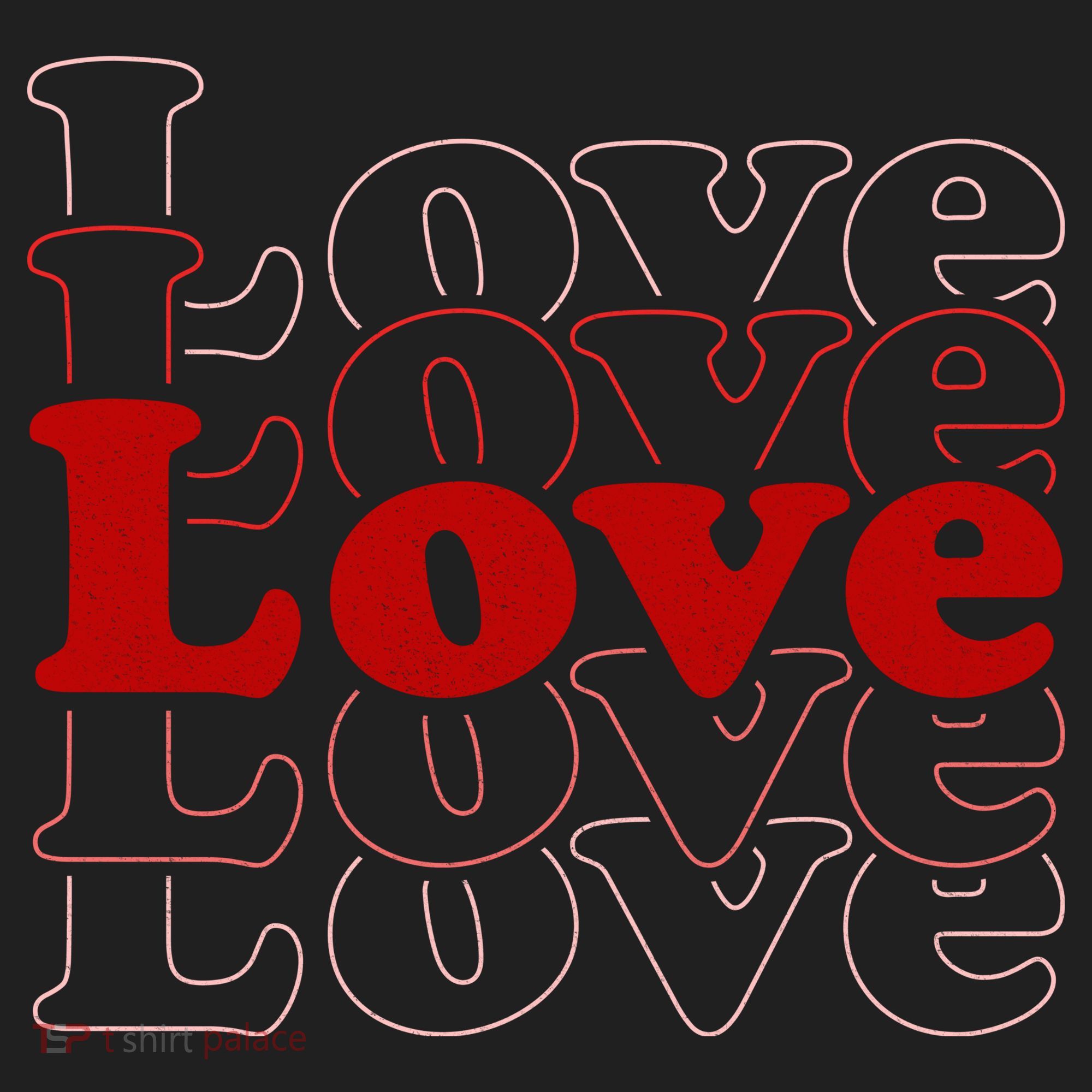 Love Retro Cute Gift Women's Sweatshirt