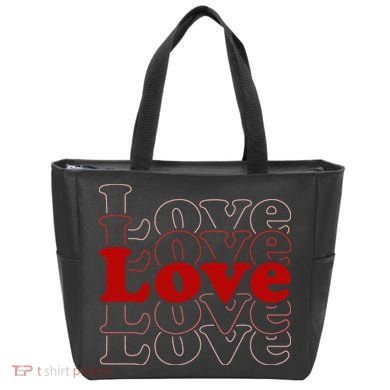 Love Retro Cute Gift Tote Bag