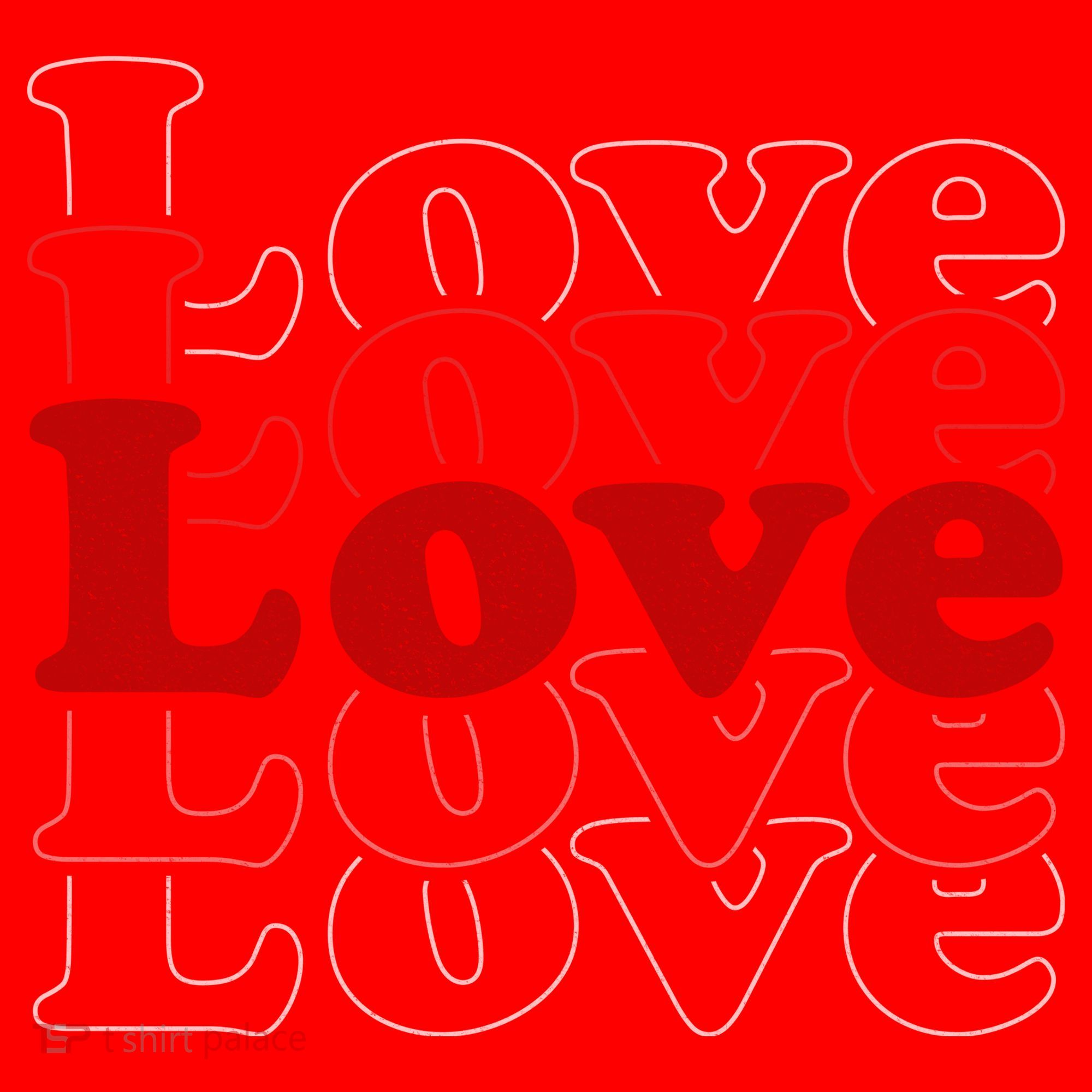 Love Retro Cute Gift Santa Hat