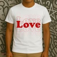 Love Retro Cute Gift T-Shirt thumb 3
