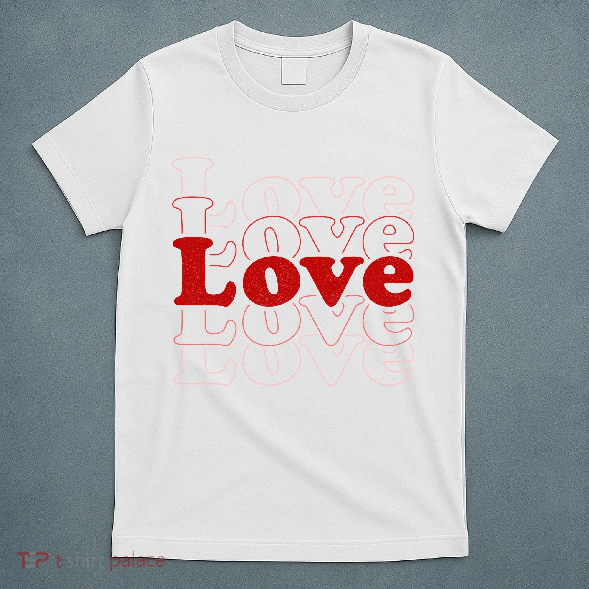 Love Retro Cute Gift T-Shirt