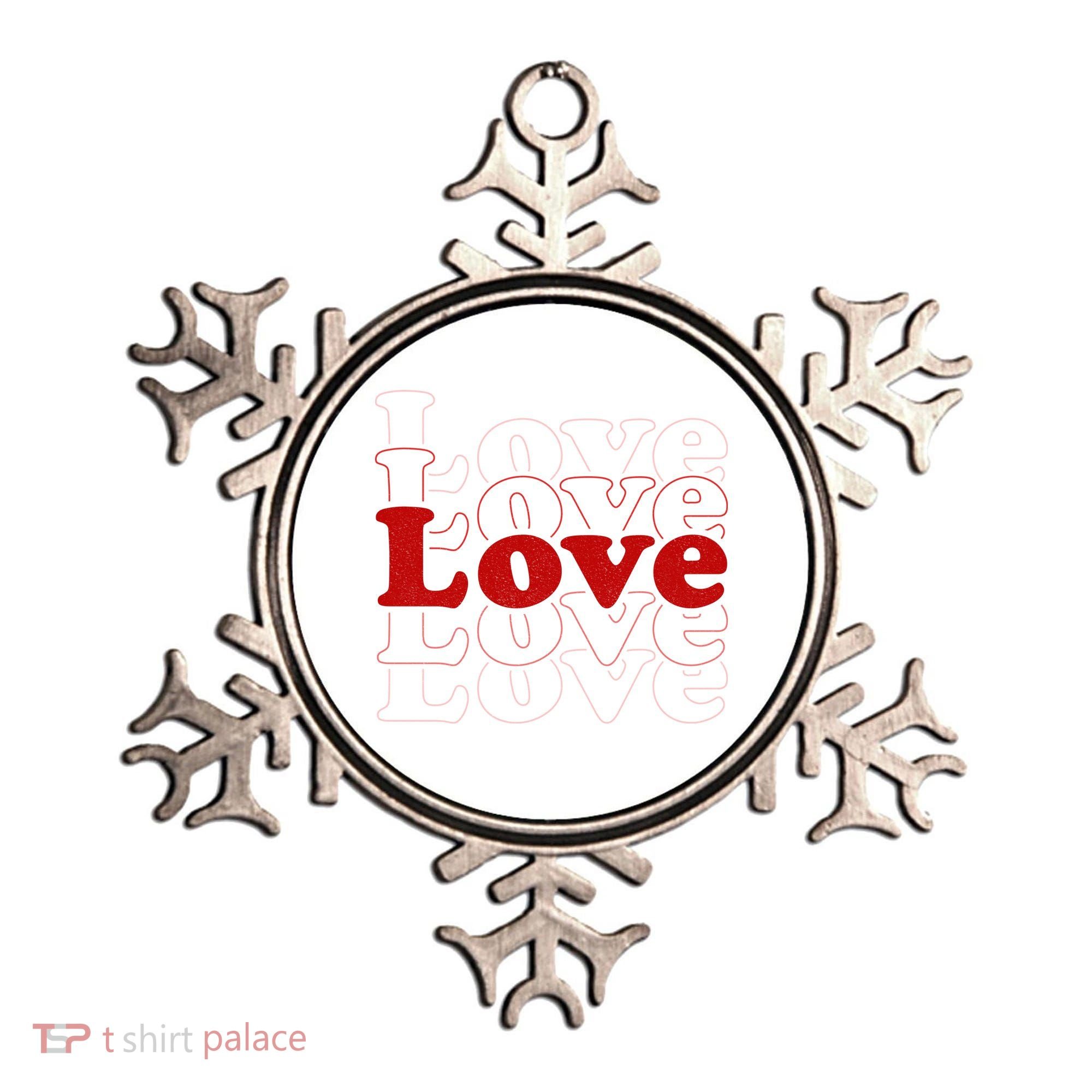Love Retro Cute Gift Ornament