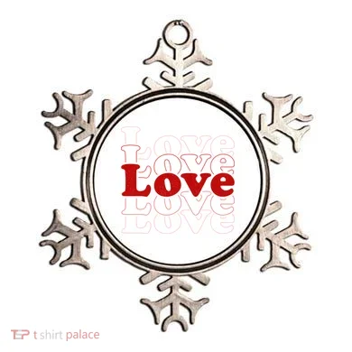 Love Retro Cute Gift Ornament