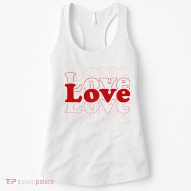 Love Retro Cute Gift Women's Tank Top