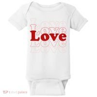 Love Retro Cute Gift Baby Bodysuit thumb 0
