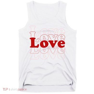 Love Retro Cute Gift Tank Top
