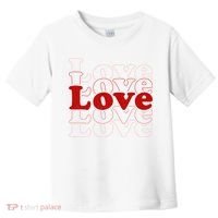 Love Retro Cute Gift Toddler T-Shirt thumb 0