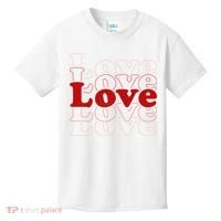 Love Retro Cute Gift Kids T-Shirt thumb 0