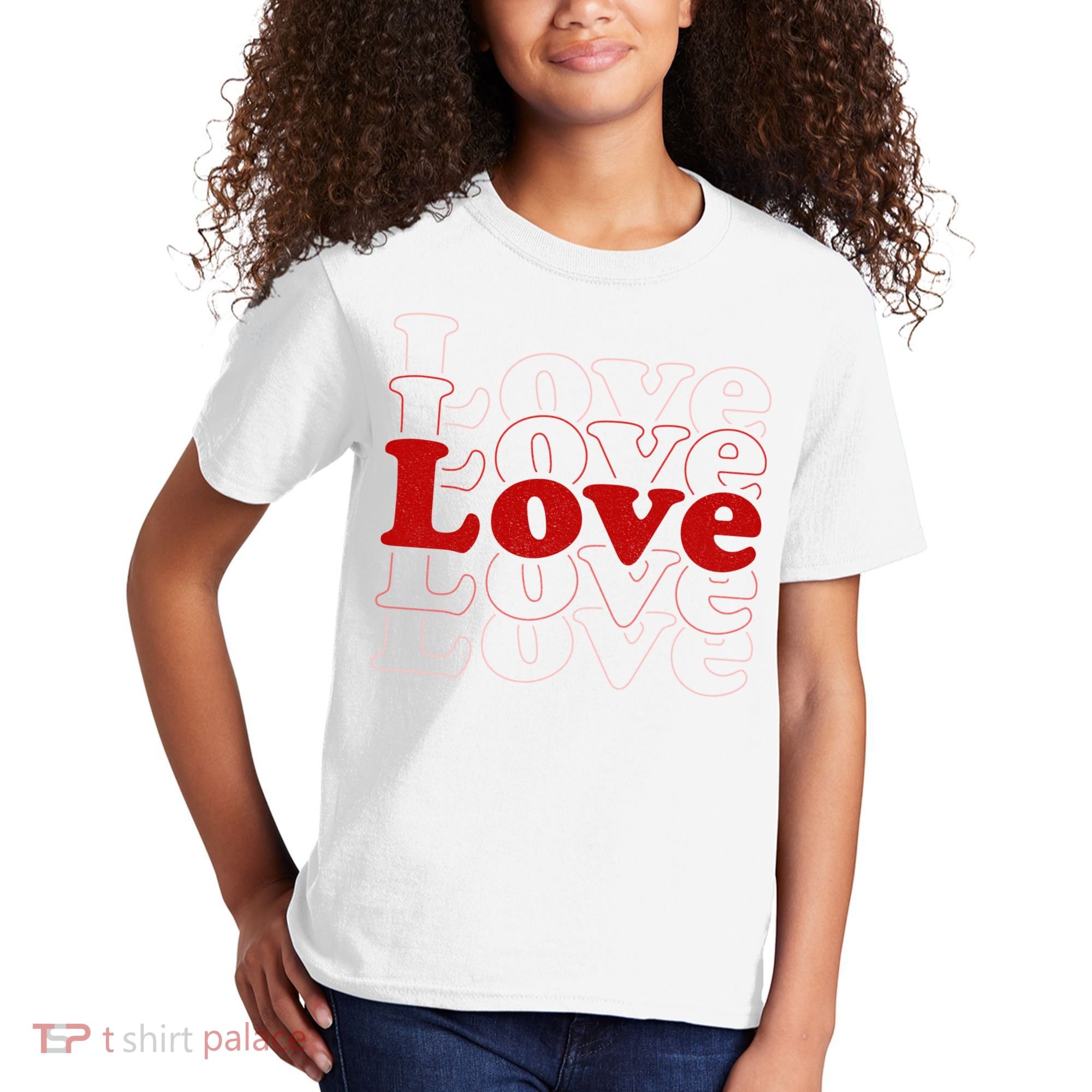 Love Retro Cute Gift Kids T-Shirt