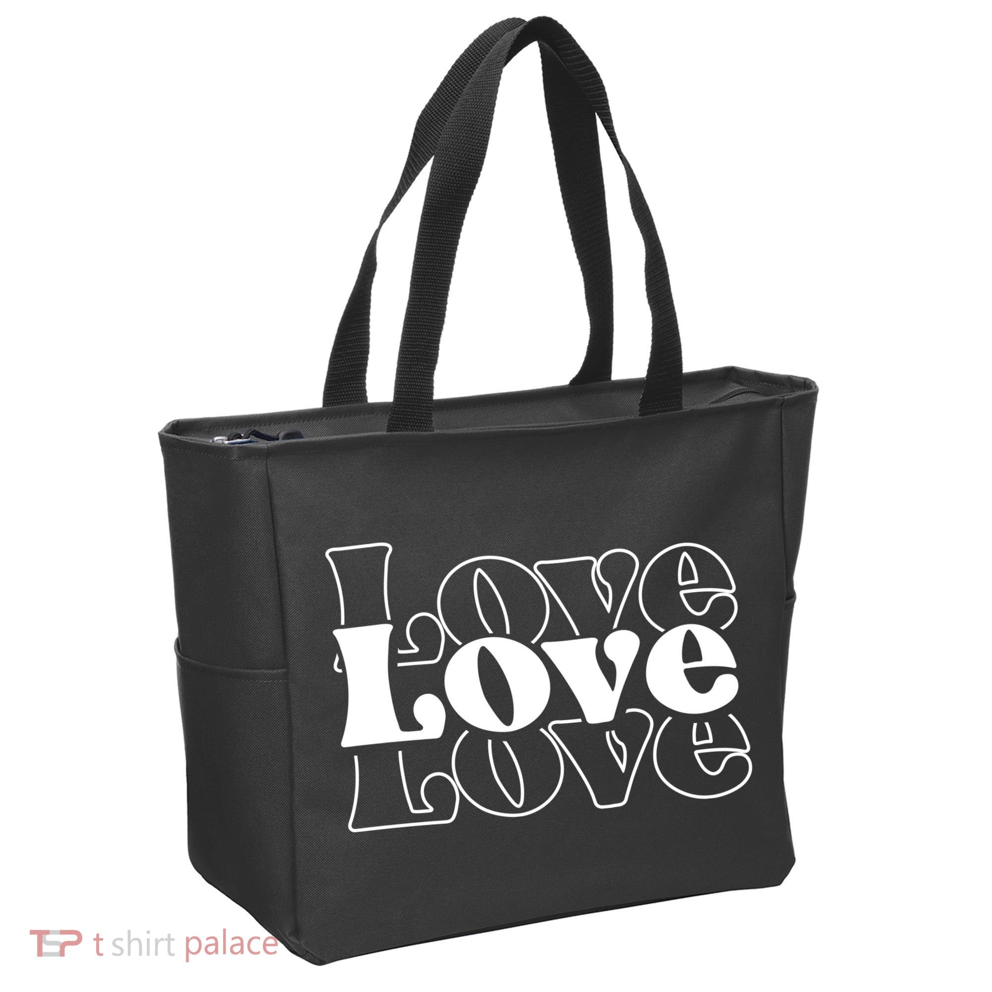 Love Retro Cute Gift Tote Bag