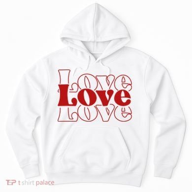 Love Retro Cute Gift Hoodie