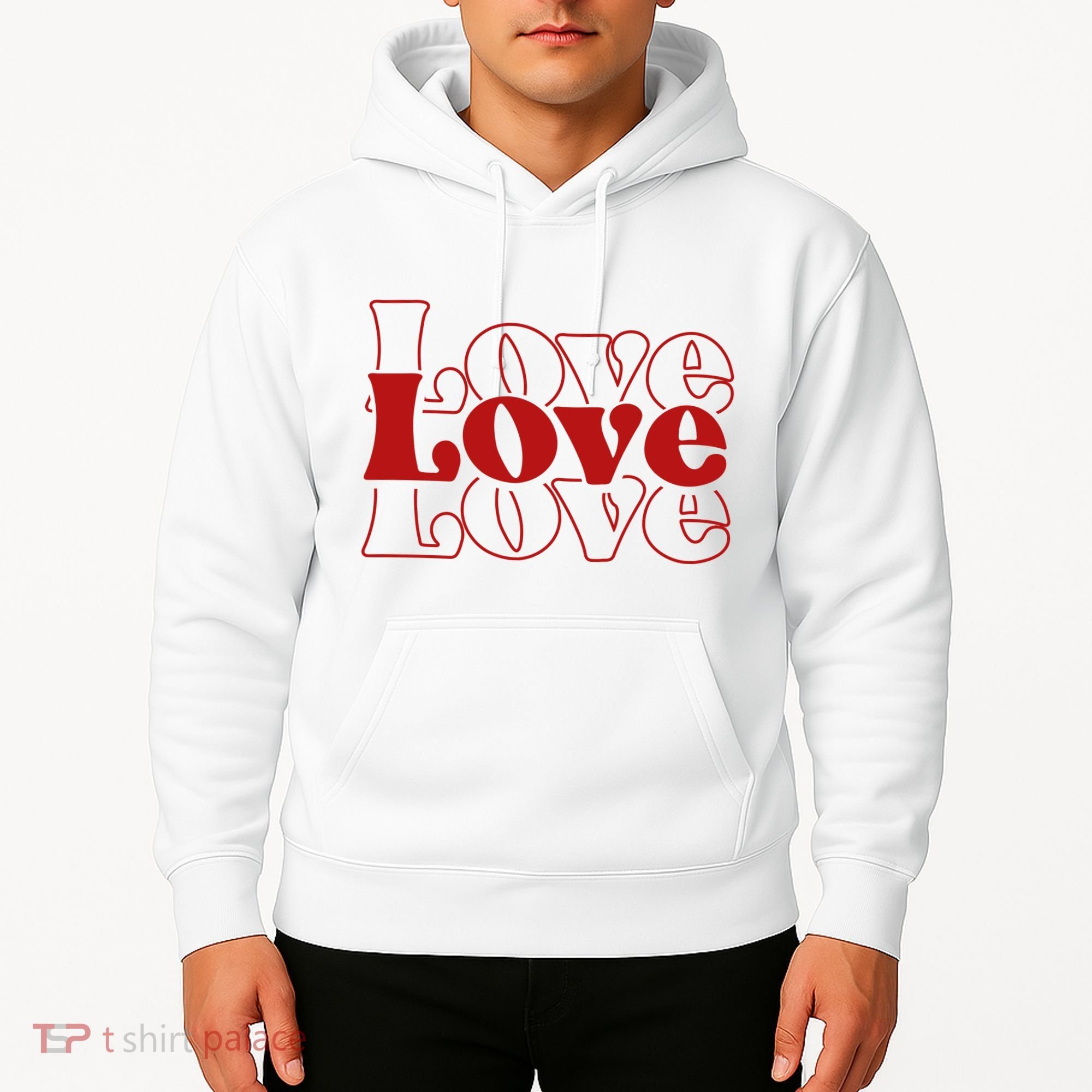 Love Retro Cute Gift Hoodie