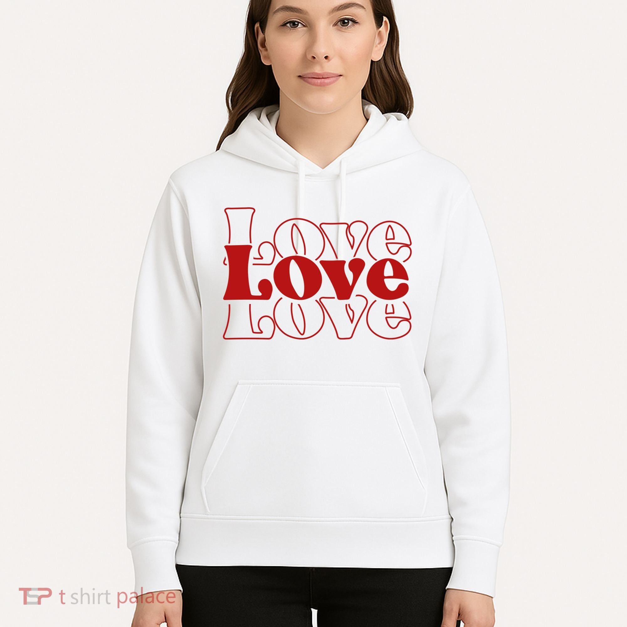 Love Retro Cute Gift Hoodie