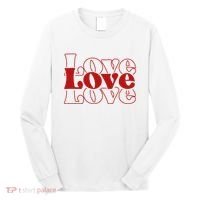 Love Retro Cute Gift Long Sleeve Shirt thumb 0
