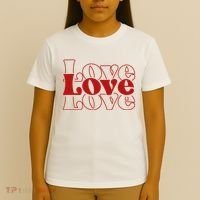 Love Retro Cute Gift T-Shirt thumb 4