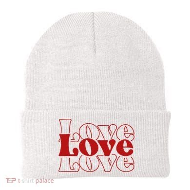Love Retro Cute Gift Beanie