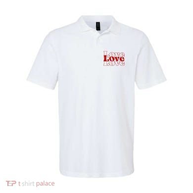 Love Retro Cute Gift Polo