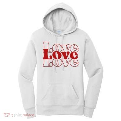 Love Retro Cute Gift Women's Hoodie