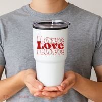 Love Retro Cute Gift Tumbler thumb 2