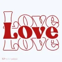 Love Retro Cute Gift Mousepad thumb 1