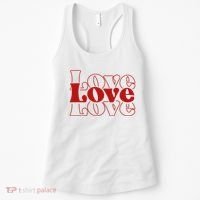 Love Retro Cute Gift Women's Tank Top thumb 0
