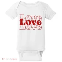 Love Retro Cute Gift Baby Bodysuit thumb 0