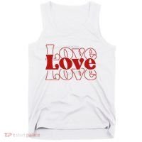 Love Retro Cute Gift Tank Top thumb 0