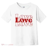 Love Retro Cute Gift Toddler T-Shirt thumb 0